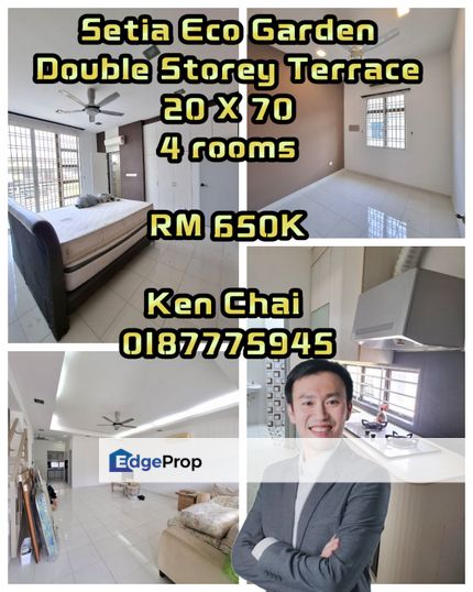 double  storey terrace@ setia eco garden, Johor, Gelang Patah