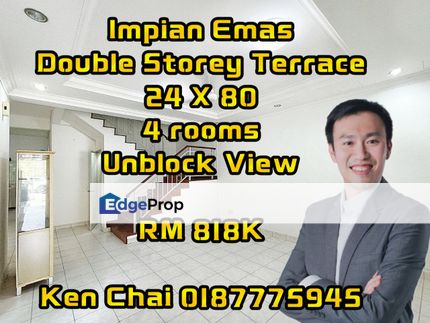 double storey terrace@ tmn impian emas, Johor, Skudai