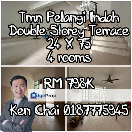 double storey terrace@ tmn pelangi indah, Johor, Ulu Tiram