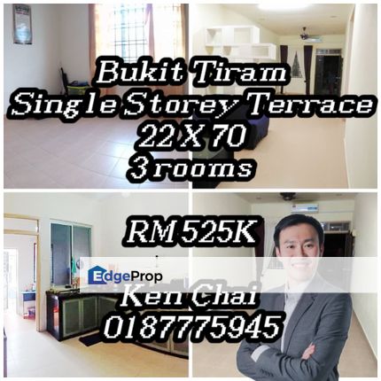 single storey terrace@ bukit tiram, Johor, Ulu Tiram