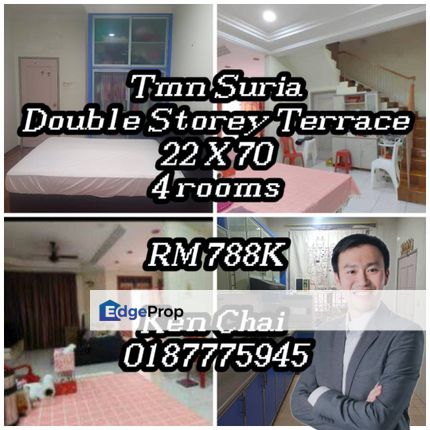 double storey terrace@ taman suria, Johor, Johor Bahru