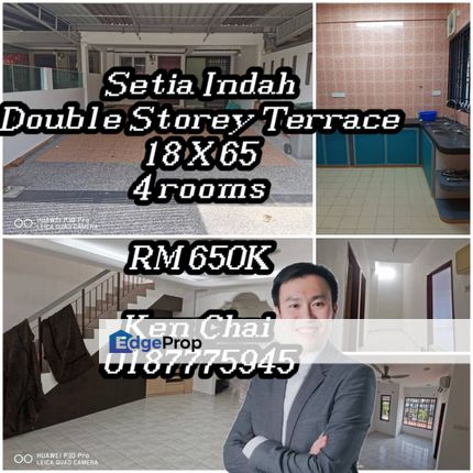 double storey terrace@ tmn setia indah, Johor, Johor Bahru