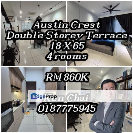double storey terrace@ jln jaya putra, Johor, Johor Bahru