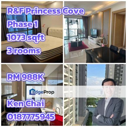 R&F Princess Cove Phase 1 @ Low Floor, Johor, Johor Bahru