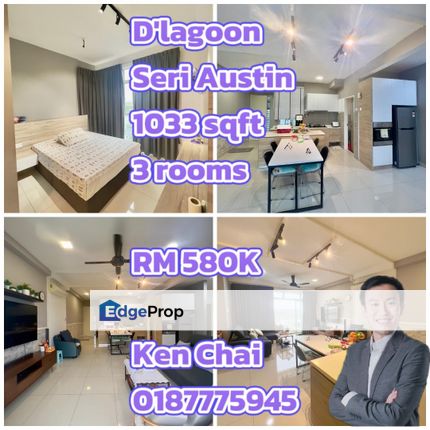 D'lagoon Apartment @ Seri Austin, Johor, Johor Bahru