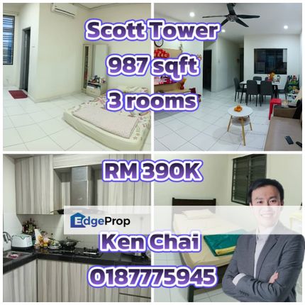 Scott Tower @ Larkin, Johor, Johor Bahru