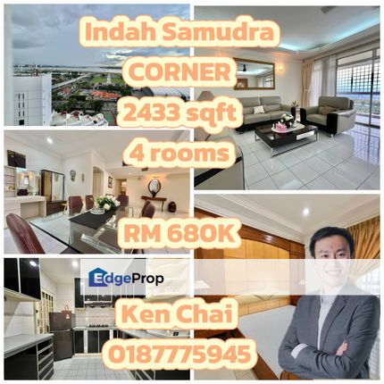 Indah Samudra Condominium @ Corner Unit, Johor, Johor Bahru