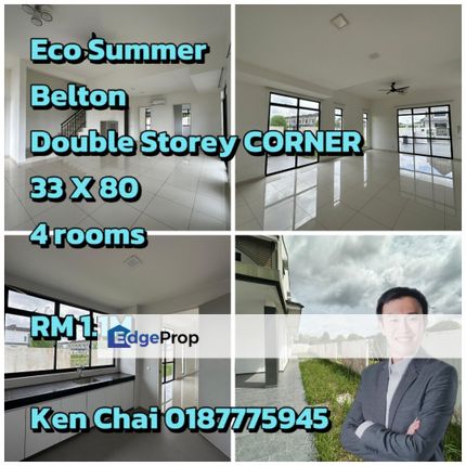 Double storey terrace @ Eco Summer Belton, Johor, Johor Bahru