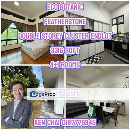  Double Storey End Lot @ Featherstone Cluster , Johor, 