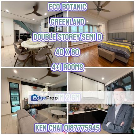 Double storey Semi D @ Greenland Eco Botanic, Johor, Nusajaya