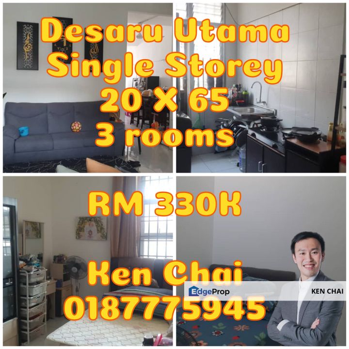 Single Storey Desaru Utama, Johor, Kota Tinggi