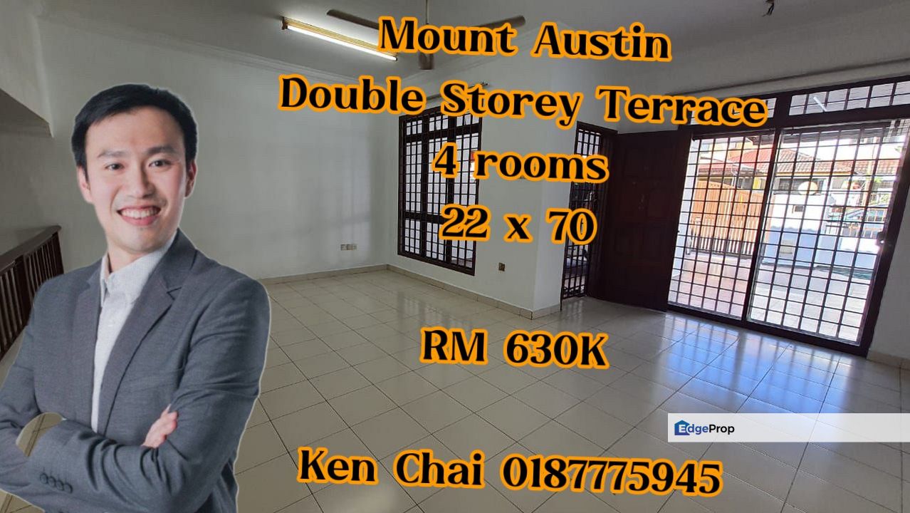 double storey house tmn mount austin for Sale RM630,000 By KEN CHAI