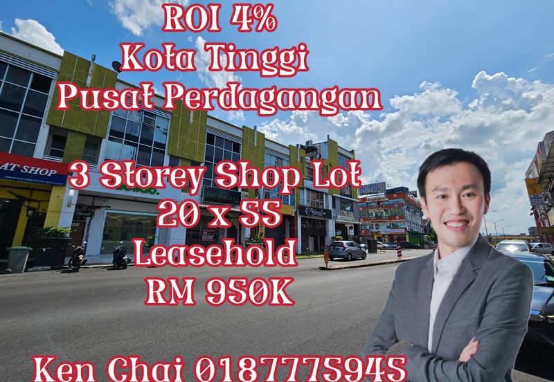 kota tinggi shop@ jln niaga