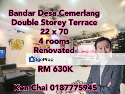 double storey terrace@ Desa Cemerlang, Johor, Ulu Tiram