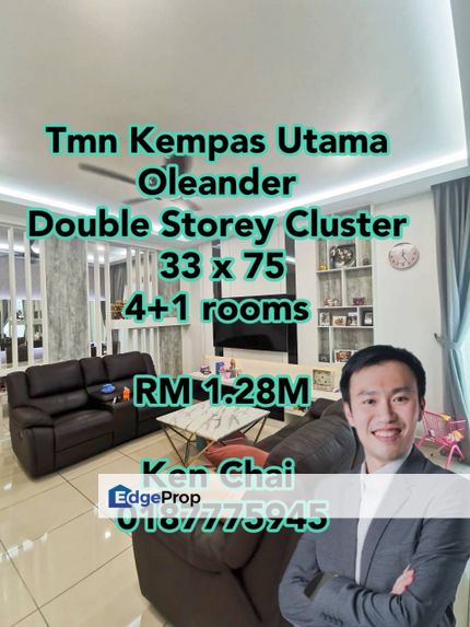 double storey cluster@ oleander, Johor, Johor Bahru