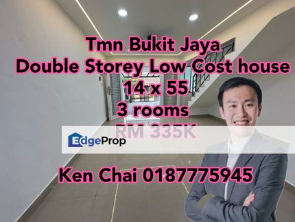 double storey low cost@ tmn bukit jaya, Johor, Ulu Tiram