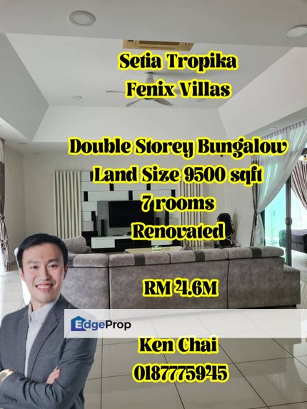 double storey bungalow@ fenix villa setia tropika, Johor, Setia Tropika