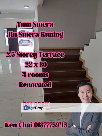 2.5storey terrace@ taman sutera, Johor, Johor Bahru