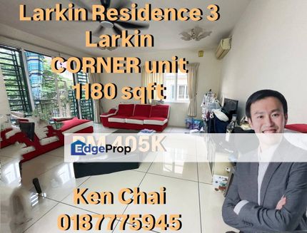 Larkin Residence 3 Larkin Good Condition , Johor, Johor Bahru