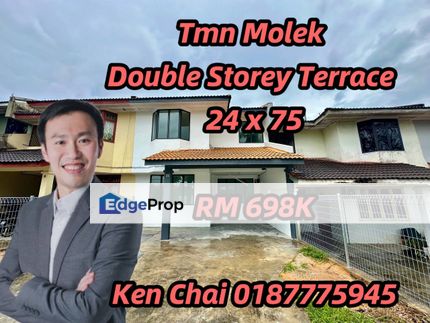 double storey terrace@ taman molek, Johor, Johor Bahru