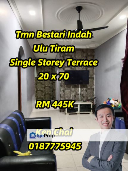 single storey terrace@ tmn bestari indah, Johor, Ulu Tiram