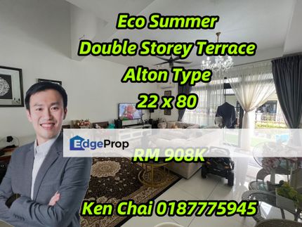 double storey garden home@ eco summer, Johor, Johor Bahru