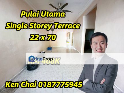 single storey terrace@ pulai utama, Johor, Skudai