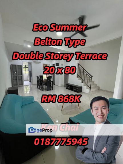 double storey terrace@ eco summer, Johor, Johor Bahru