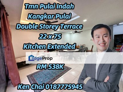 double storey terrace@ kangkar pulai, Johor, Kangkar Pulai