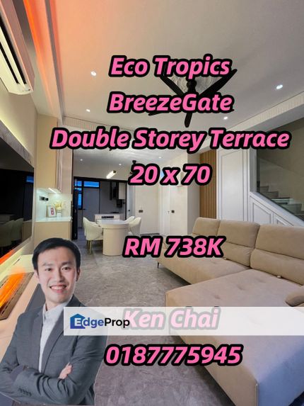 double storey terrace@ breeze gate, Johor, Pasir Gudang