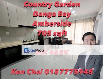 Country Garden Danga Bay Amberside Good Condition , Johor, Johor Bahru