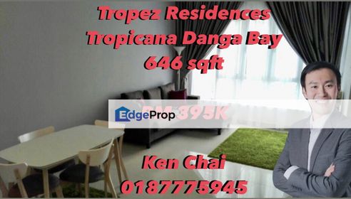 Tropez Residences Tropicana Danga Bay Good Condition, Johor, Johor Bahru