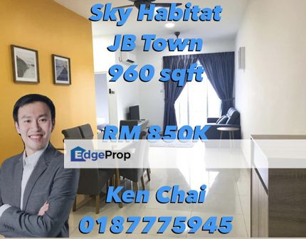 Sky Habitat JB Town Good Condition , Johor, Johor Bahru