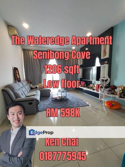 The Wateredge Apartment Senibong Cove Good Condition , Johor, Masai