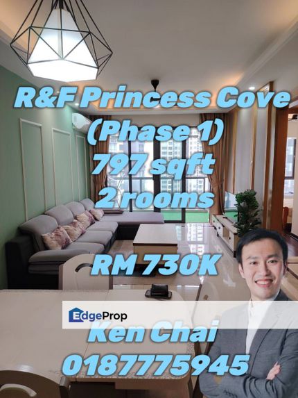 R&F Princess Cove(Phase 1) Good Condition , Johor, Johor Bahru