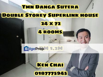 double storeu superlink @ danga sutera, Johor, Skudai