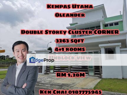 double storey cluster@ kempas utama, Johor, Johor Bahru