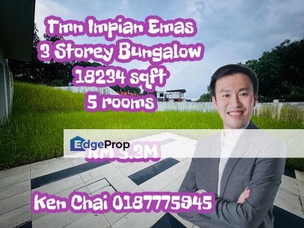 3 storey bungalow@ tmn impian emas, Johor, Skudai