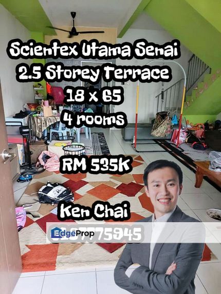 2.5 storey terrace@ tmn scientex utama, Johor, Senai