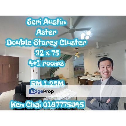 double storey cluster@ aster 1, Johor, Johor Bahru