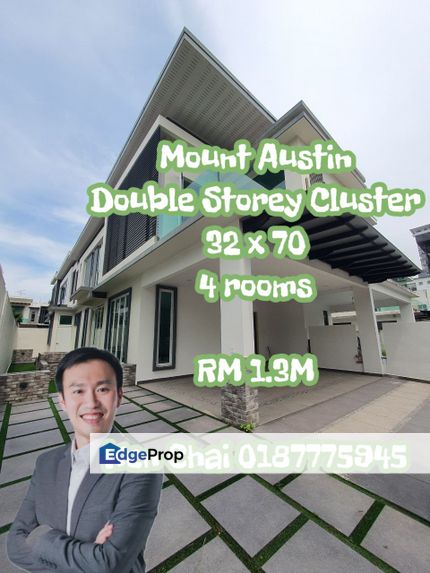 double storey cluster@ tmn mount austin, Johor, Johor Bahru