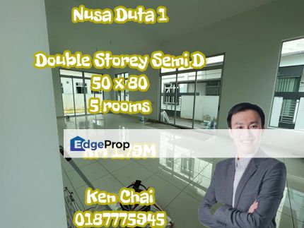 double storey semid@ taman nusa duta, Johor, Johor Bahru