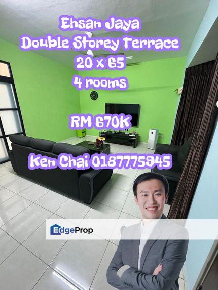 double storey terrace@ taman ehsan jaya, Johor, Johor Bahru