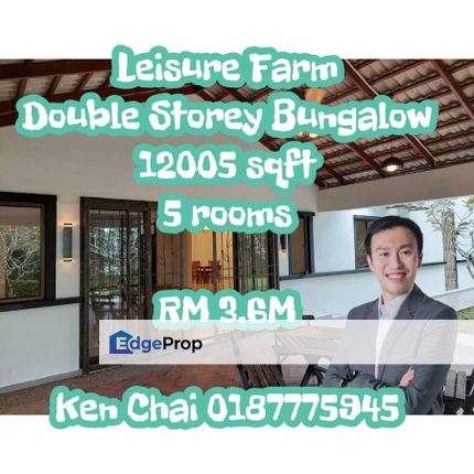 bungalow@ leisure farm, Johor, Gelang Patah