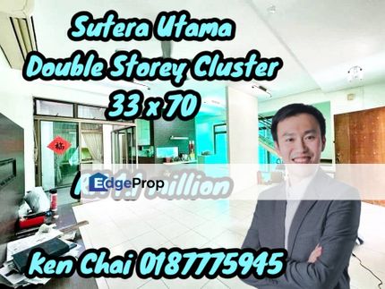 tmn sutera utama @ double storey cluster, Johor, Skudai