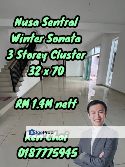 3storey cluster@ nusa sentral, Johor, Nusajaya