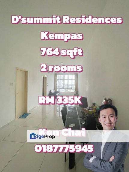 D'Summit Residence @ Good Condition, Johor, Johor Bahru