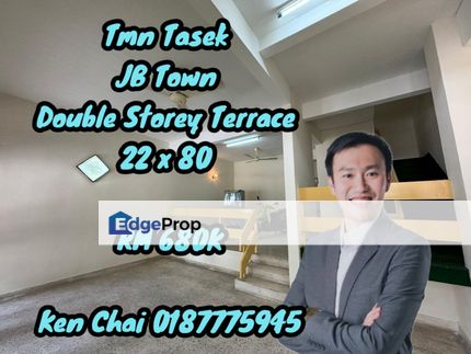 double storey terrace@ taman tasek, Johor, Johor Bahru