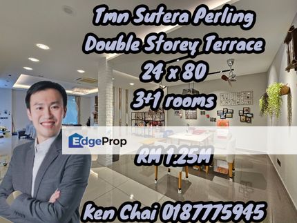 double storey terrace@ tmn sutera, Johor, Johor Bahru