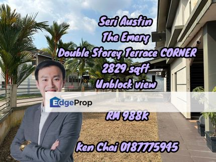 double storey terrace@ seri austin, Johor, Johor Bahru